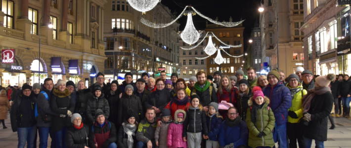 Wycieczka radnych parafialnych i pracowników parafialnych na jarmark Bożonarodzeniowy do Wiednia