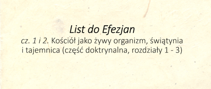 „Wędrówka przez Biblię” – w sali parafialnej 21 września o godz. 18:00