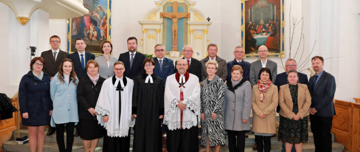 Prezydium nowej Rady Parafialnej