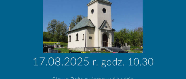 Zaproszenie na 99. pamiątkę poświęcenia w Godziszowie