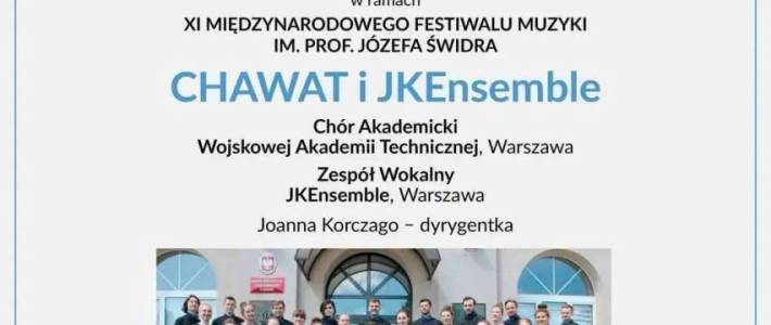 Zaproszenie na nabożeństwo i występ ChAWAT Zaproszenie na nabożeństwo i występ ChAWAT