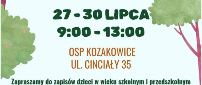 Zaproszenie na Dni Dobrej Nowiny w Kozakowicach Zaproszenie na Dni Dobrej Nowiny w Kozakowicach
